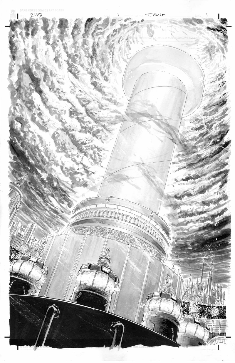 Illustration for article titled An exclusive first look at the upcoming R.I.P.D. comic book!